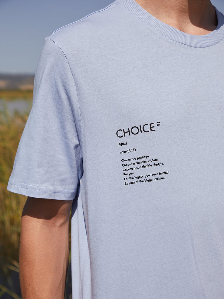 T-shirt με τύπωμα "CHOICE" | Baby Blueberries
